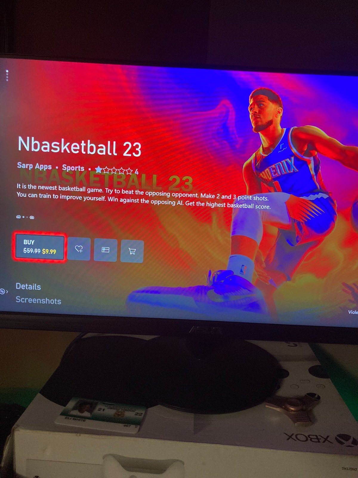 微软 Xbox 商店惊现假冒《NBA 2K23》游戏，有网友上当给出差评